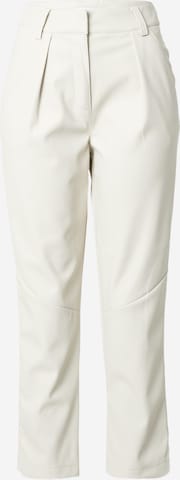 Regular Pantalon à pince TOPSHOP en beige : devant