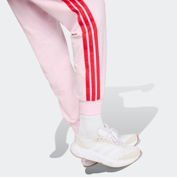 ADIDAS SPORTSWEAR Tapered Workout Pants in Pink