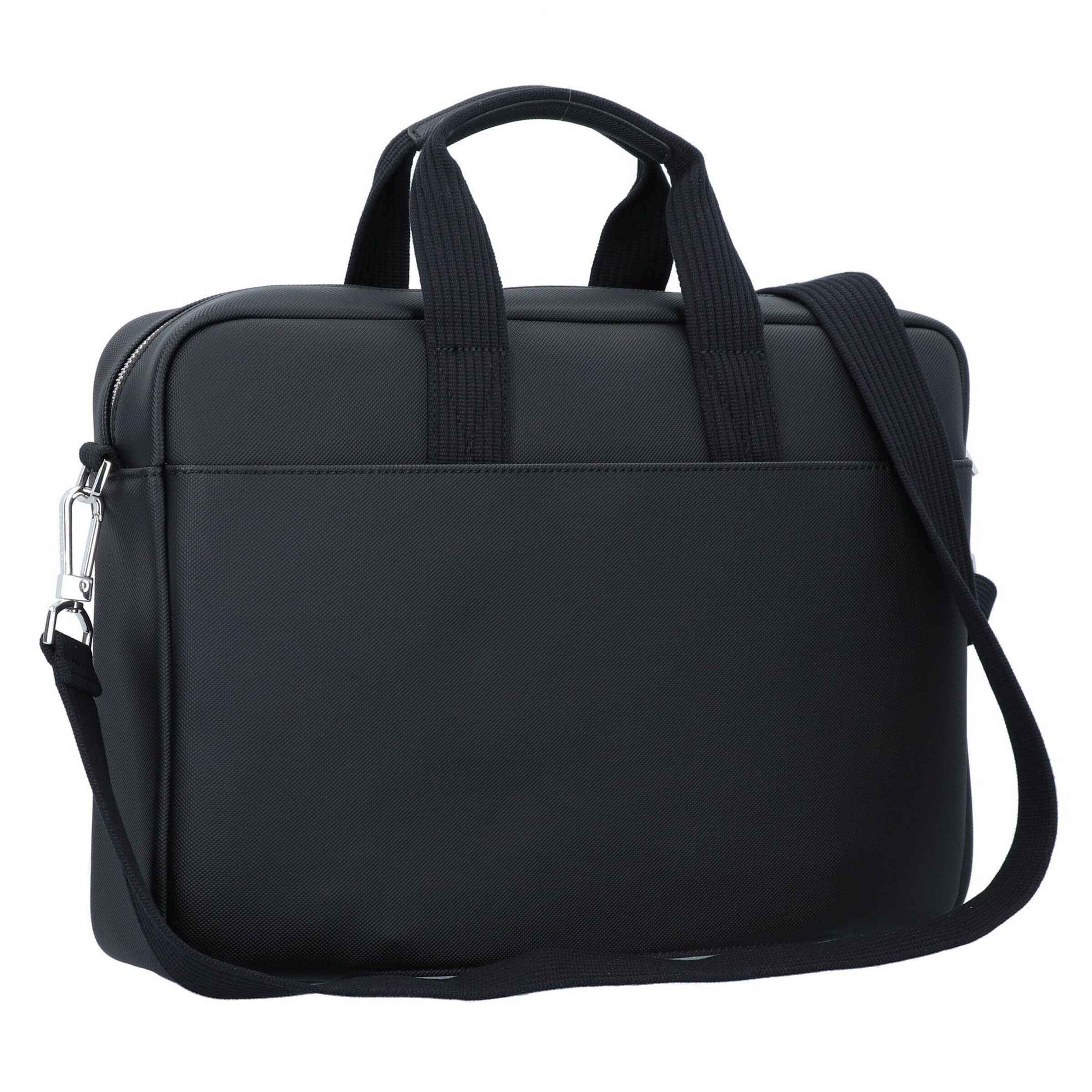 LACOSTE Laptop Bag 'Classic' in Black