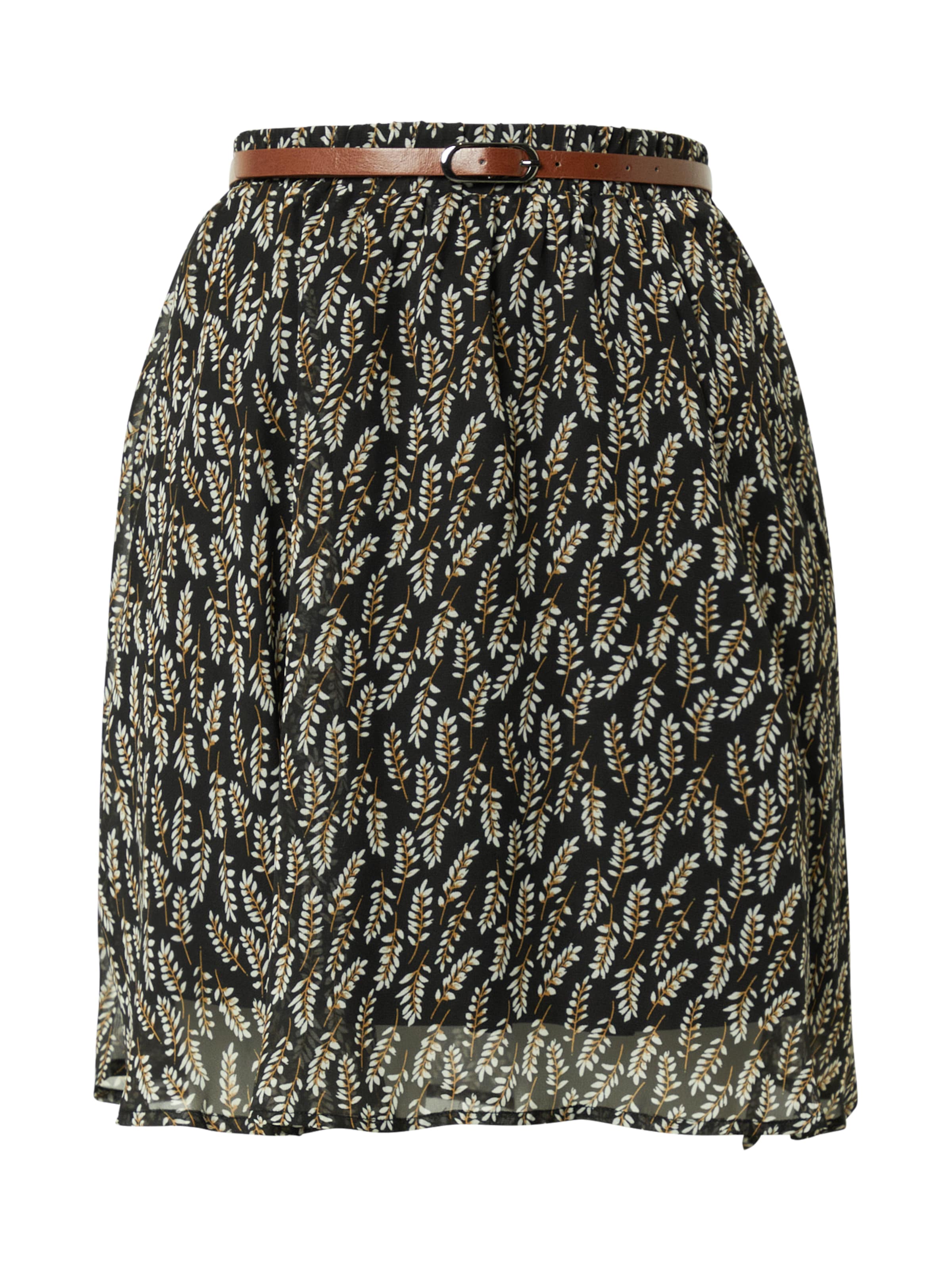 Gonna 'Leila' di ABOUT YOU in nero: frontale