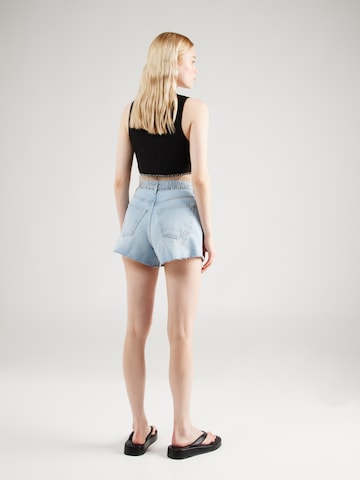 TOPSHOP Regular Shorts in Blau