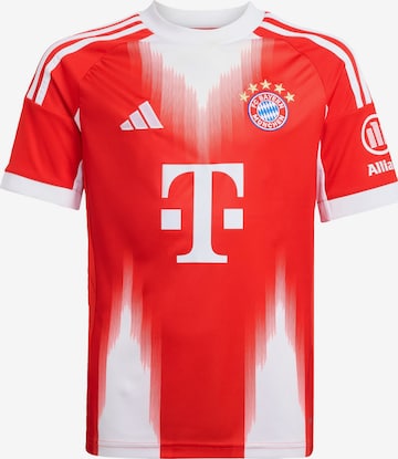 raudona ADIDAS PERFORMANCE Sportiniai marškinėliai 'FC Bayern München Home 25-26': priekis