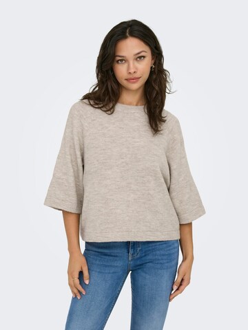 ONLY Sweater 'Simoni' in Beige: front