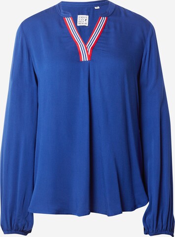 Emily Van Den Bergh Blouse in Blauw: voorkant