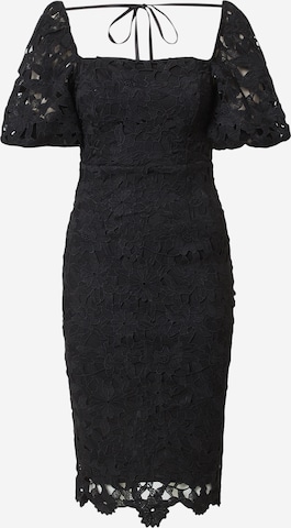 Rochie de cocktail de la Lipsy pe negru: față