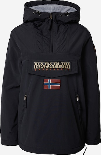 Geacă funcțională 'Rainforest' NAPAPIJRI pe bej / roşu închis / negru, Vizualizare produs