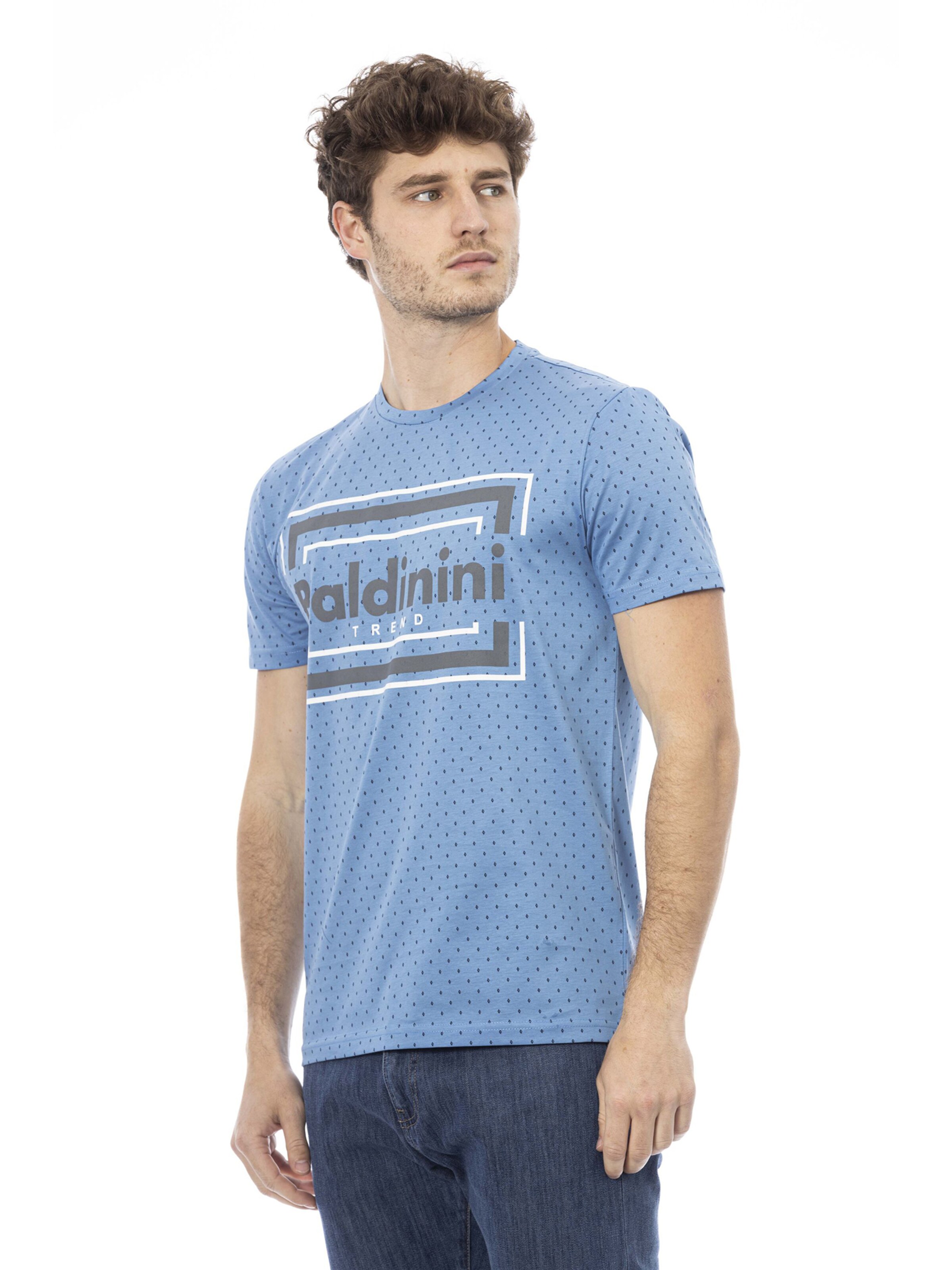 Top 'T-Shirt Uomo Baldinini Trend 100% Cotone Stampa' di Baldinini Trend in blu