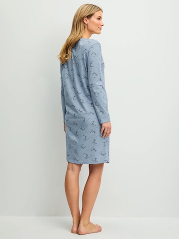 Camicia da notte 'Hotel Nights' di CALIDA in blu
