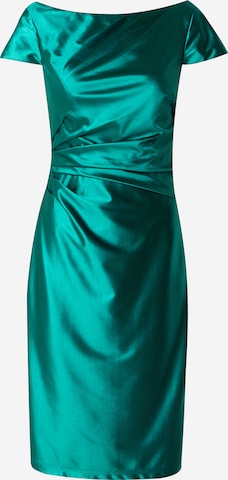 Robe de cocktail LUXUAR en vert : devant