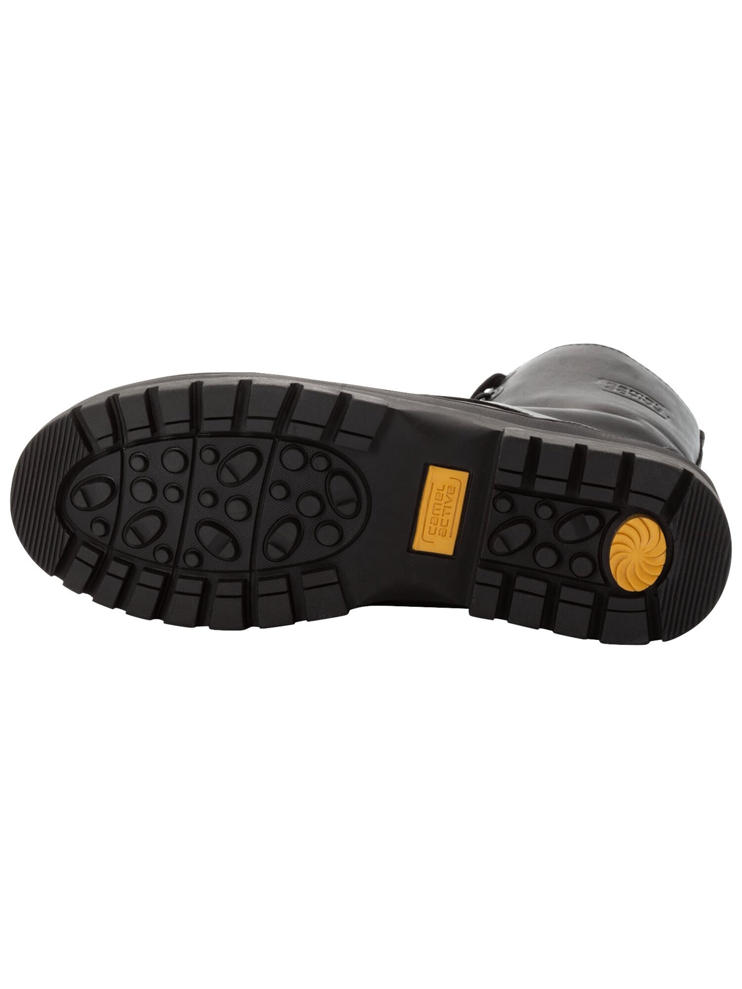 CAMEL ACTIVE Schnürstiefel in Schwarz