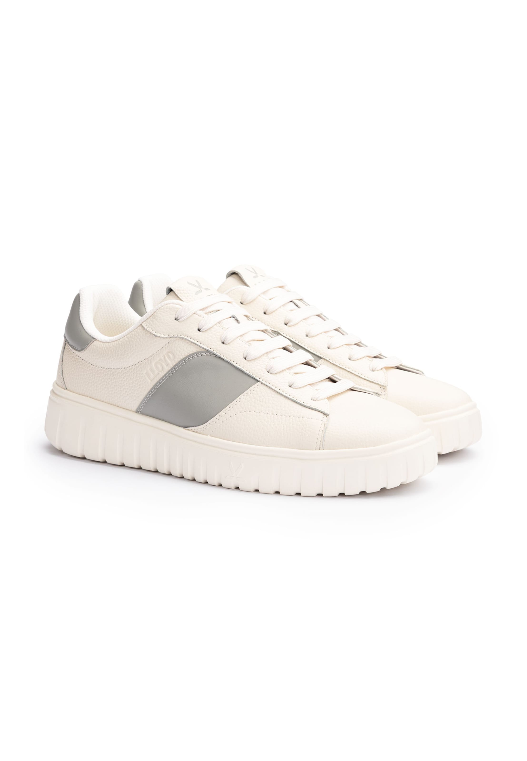 Baskets basses 'TORO FLEX' LLOYD en blanc