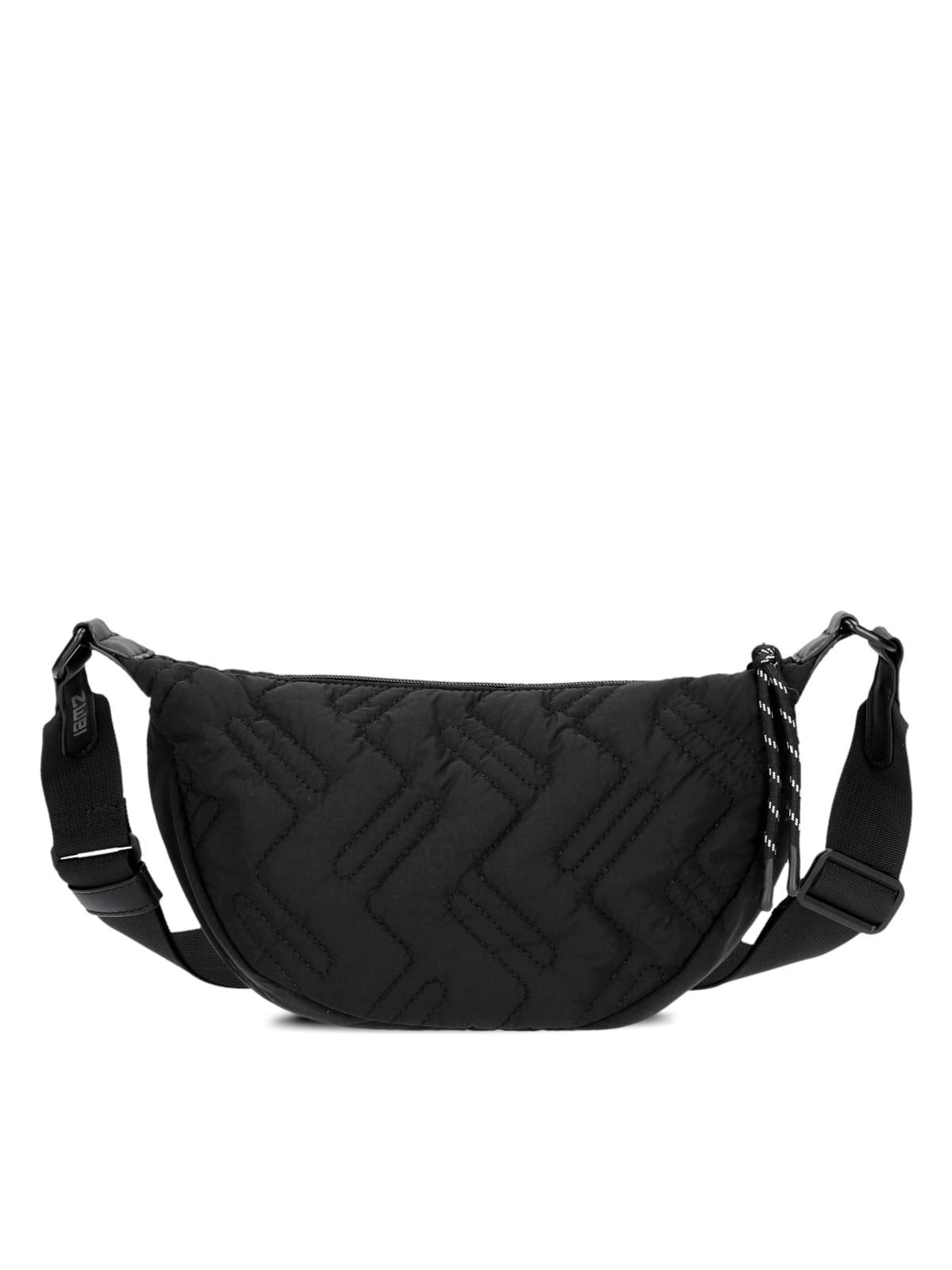 Borsa a tracolla 'CLEO CL50' di ZWEI in nero