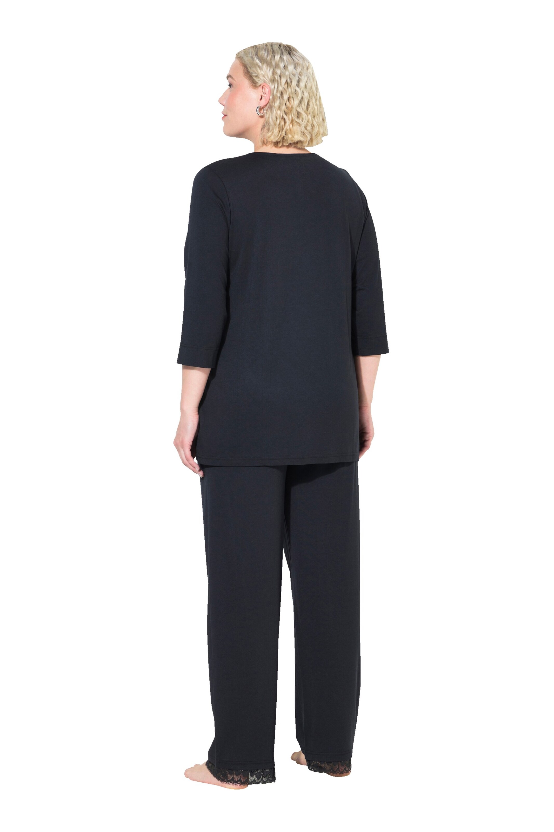 Ulla Popken Pajama in Black