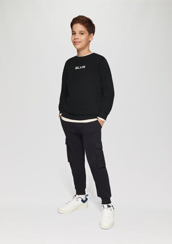 s.Oliver Sweatshirt in Schwarz
