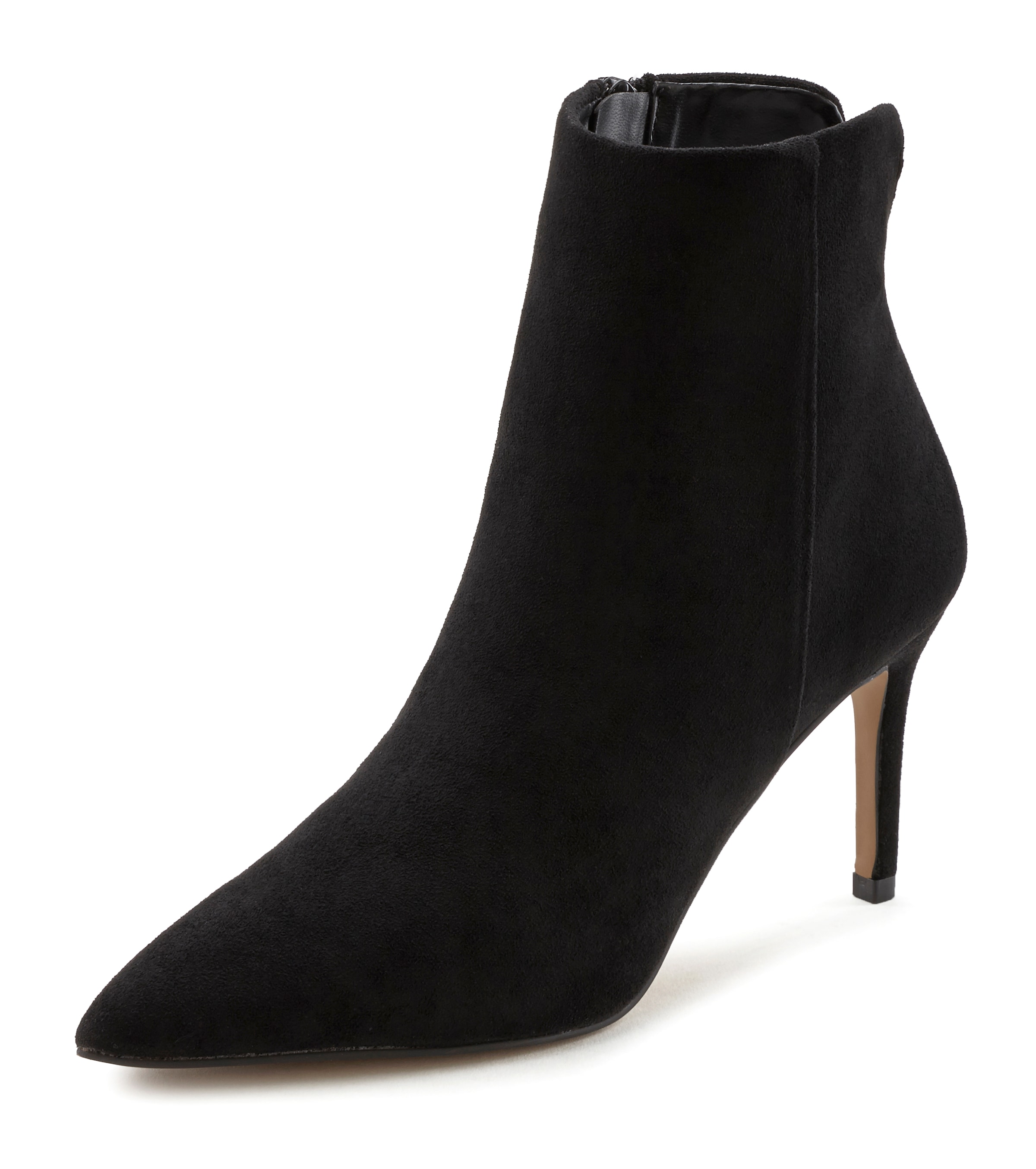 Raid lorena black heeled ankle boots clearance