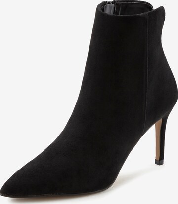 Bottines LASCANA en noir : devant