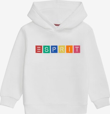 ESPRIT Sweatshirt in Wit: voorkant