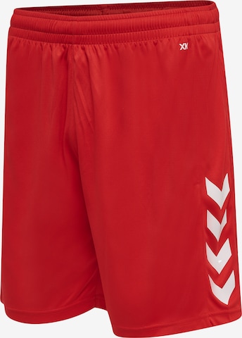Hummel Regular Urheiluhousut 'Core' värissä punainen