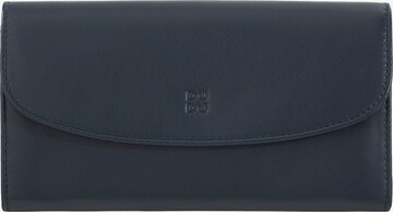 DuDu Wallet in Blue: front