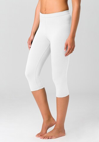 VIVANCE Skinny Pyjamabroek in Zwart: voorkant