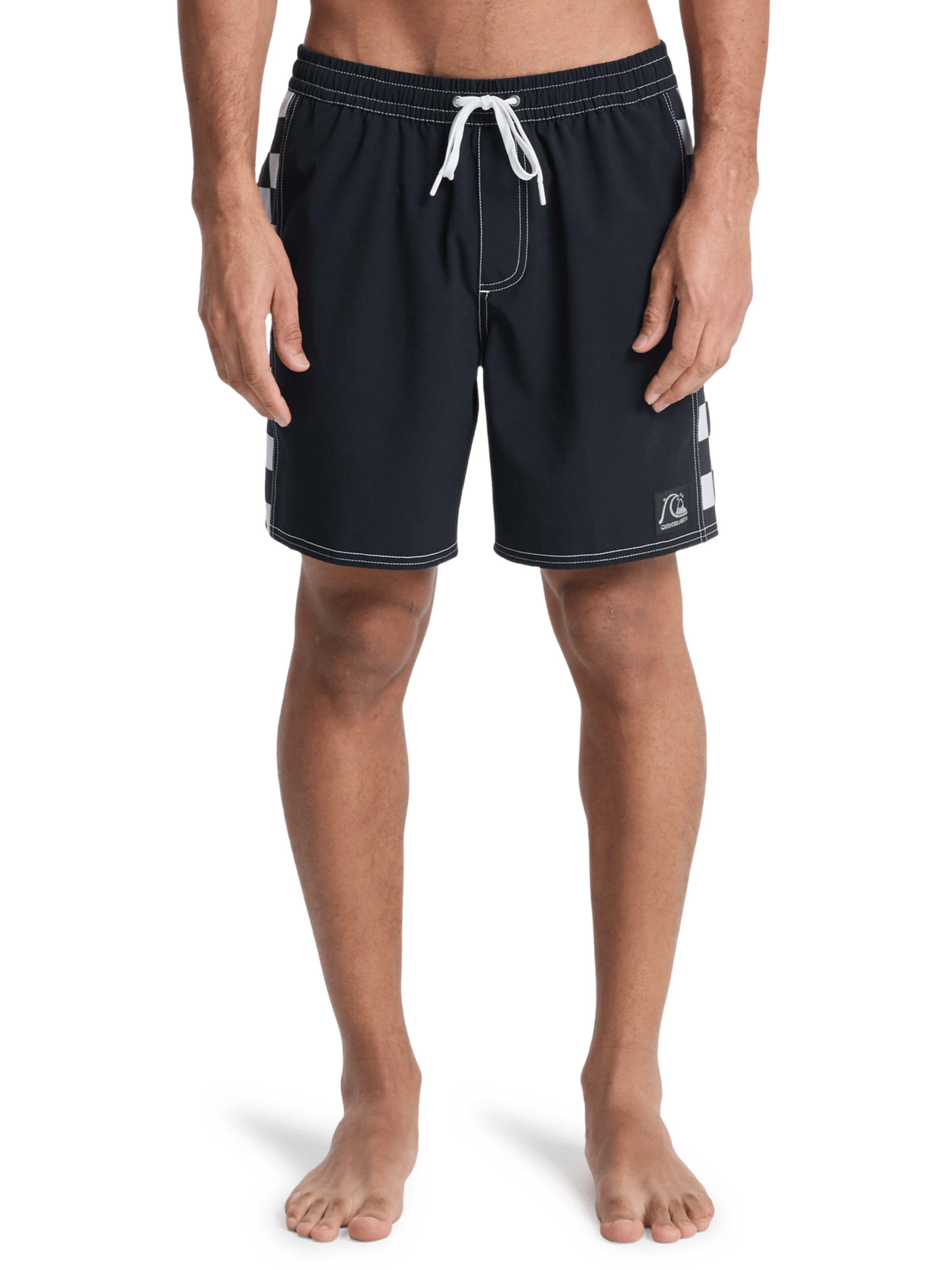 QUIKSILVER Board Shorts in Black: front