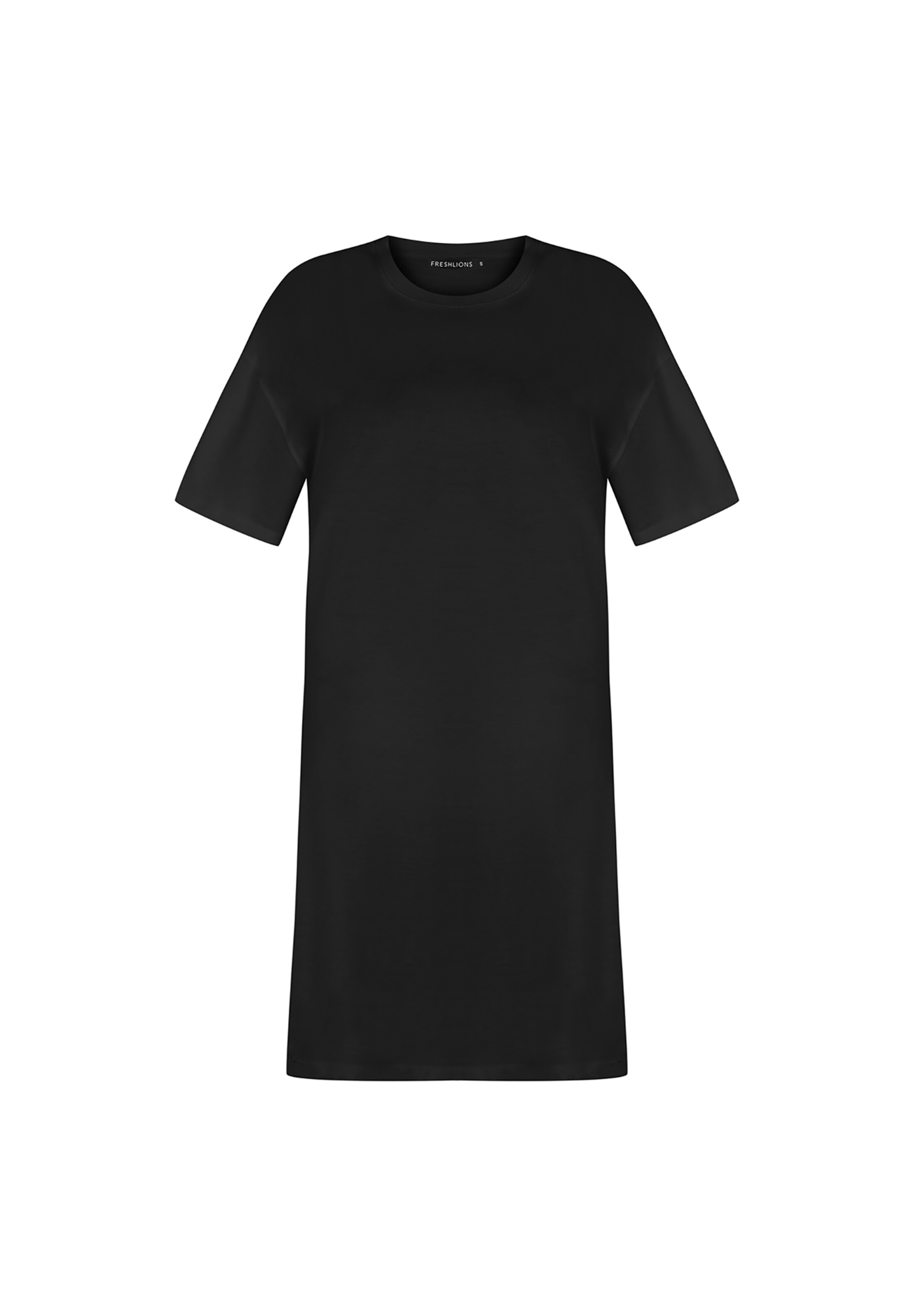 FRESHLIONS Sommerkleid 'Mariana' in Schwarz: Vorderseite