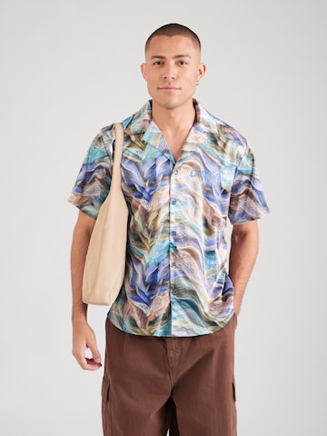 Carlo ColucciRegular Fit Košulja - zelena boja: prednji dio