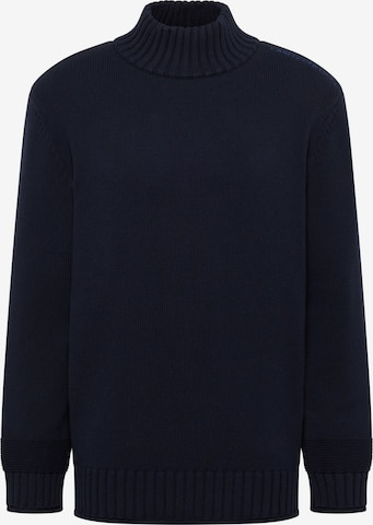 Pull-over 'Doati' Carlo Colucci en bleu : devant