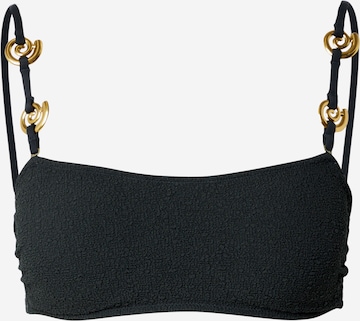 LOVE Stories Bandeau Bikinitoppi 'BOND' värissä musta: etupuoli