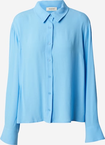 modström Blouse 'Gelila' in Blue: front