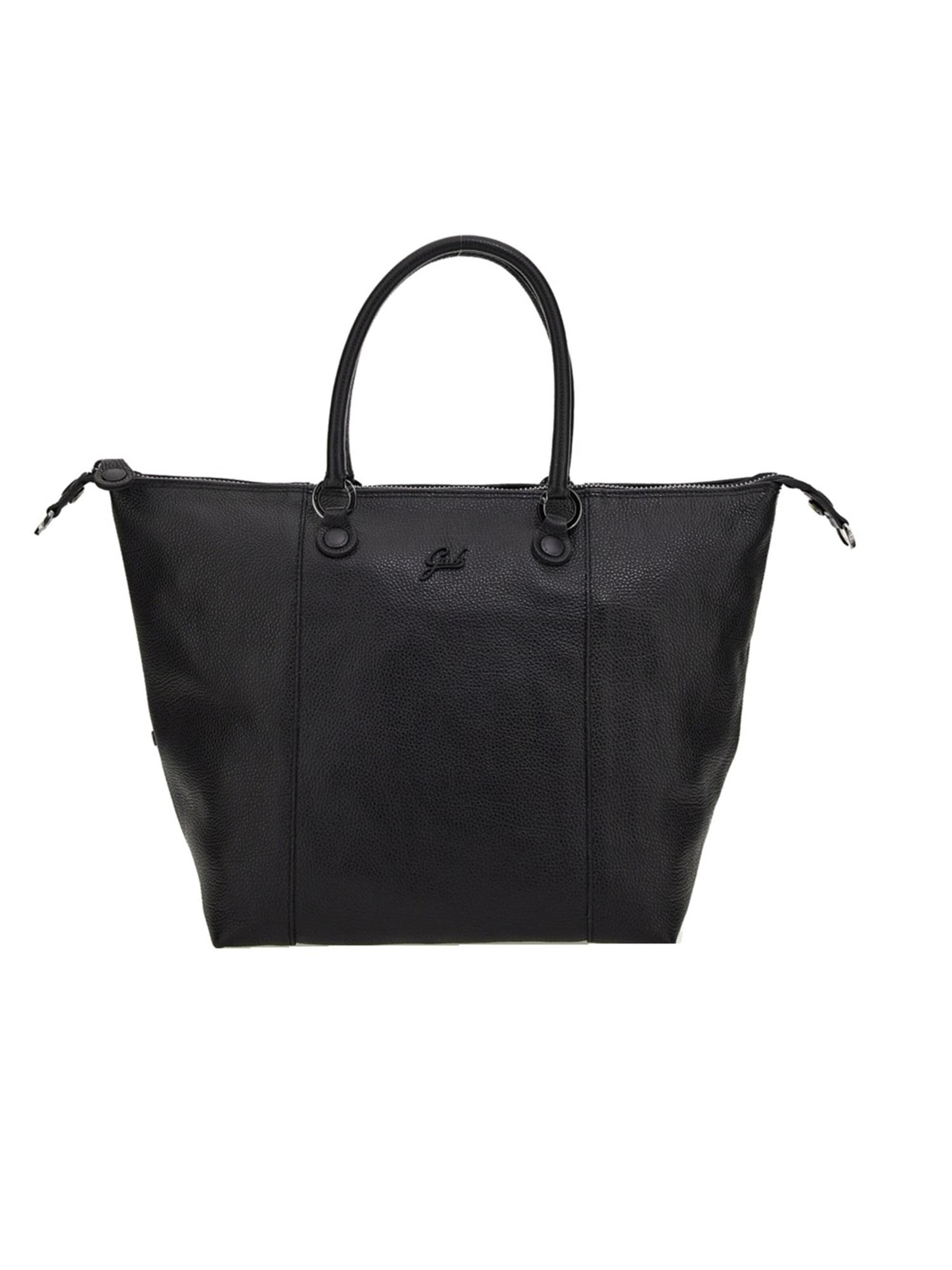 Borsa a spalla 'G3 plus bull black M' di Gabs in nero: frontale