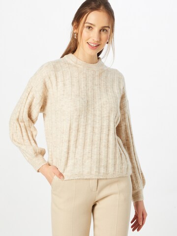 Warehouse Sweater in Beige: front