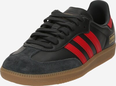 ADIDAS ORIGINALS Baskets basses 'Samba' en or / anthracite / rouge, Vue avec produit