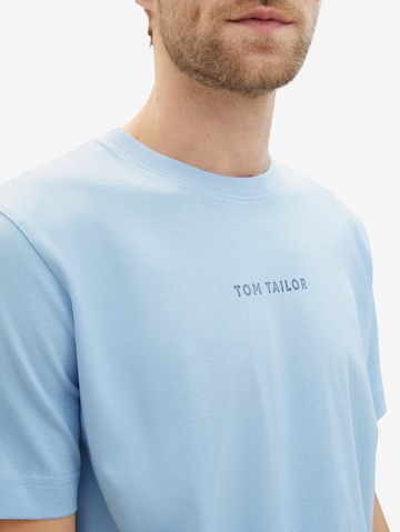 T-Shirt TOM TAILOR en bleu