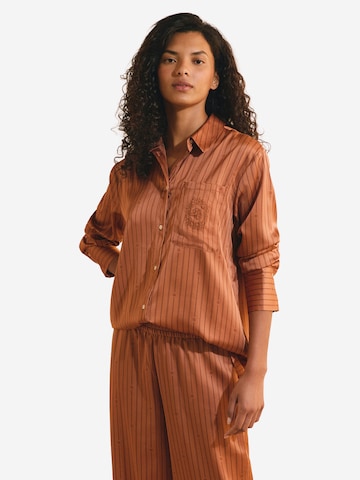 Camicia da notte 'Rumi' di ETAM in marrone