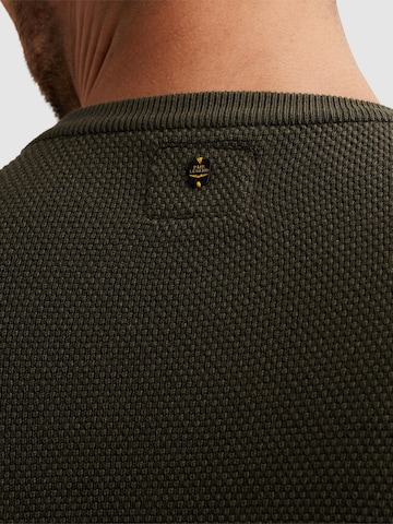 PME Legend - Jersey 'Pullover in cotton/modal' en verde