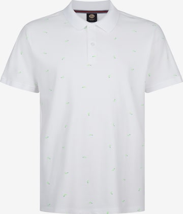 T-Shirt Petrol Industries en blanc : devant