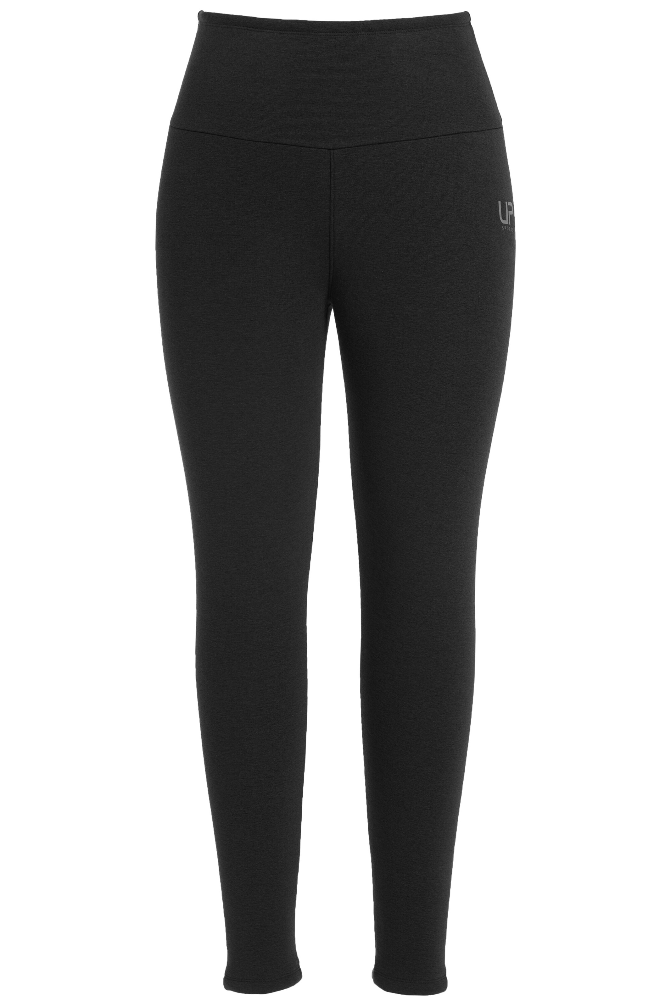 Skinny Leggings Ulla Popken en noir : devant
