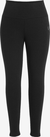 Ulla Popken Skinny Leggings in Black: front