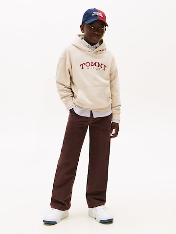 TOMMY HILFIGER Loosefit Hose in Braun