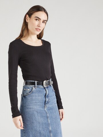 Noa Noa Shirt 'Sofia' in Black: front