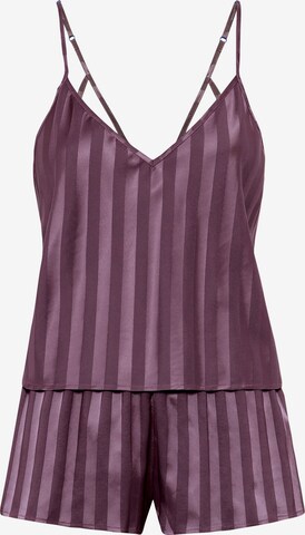Pyjama LSCN by LASCANA en violet : devant