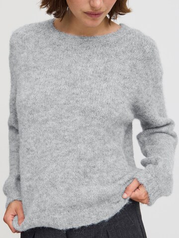 b.young Sweater 'MILLER' in Grey