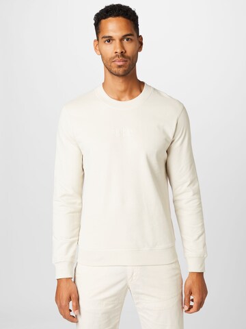 s.Oliver Sweatshirt in Beige: predná strana