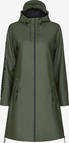 Notyz Raincoat 'Nina' in Green: front