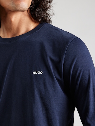 HUGO Tričko 'Derol 222' – modrá