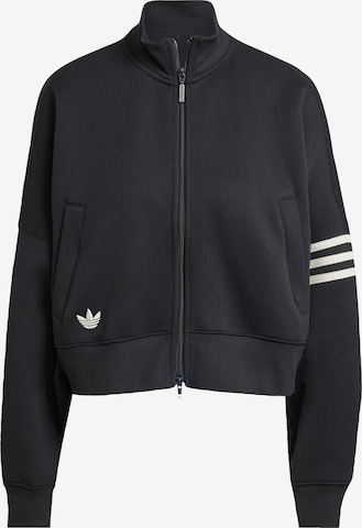 Veste de survêtement 'Neuclassics' ADIDAS ORIGINALS en noir : devant