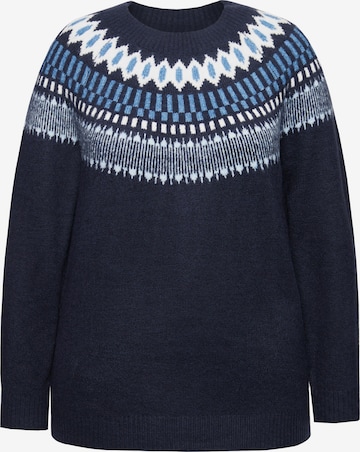 Ulla Popken Pullover i blå: forside