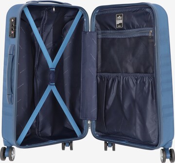 March15 Trading Suitcase Set in Blue