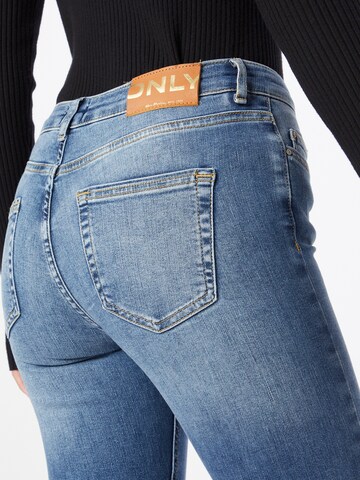 ONLY Bootcut Jeans i blå